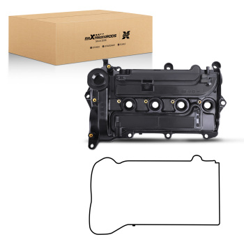 Engine Valve Cover w/ Gasket Kit compatible for Honda Civic Accord CR-V 1.5L DOHC 2016-2019