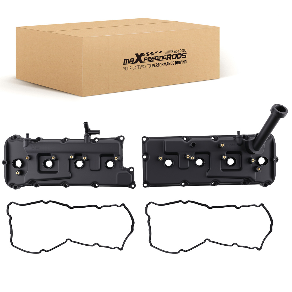 Engine Valve Cover compatible for INFINITI M45 FX45 4.5L V8 13264EH20A 13264AR001 Black