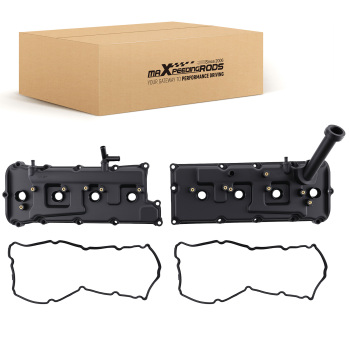 Engine Valve Cover compatible for INFINITI M45 FX45 4.5L V8 13264EH20A 13264AR001 Black