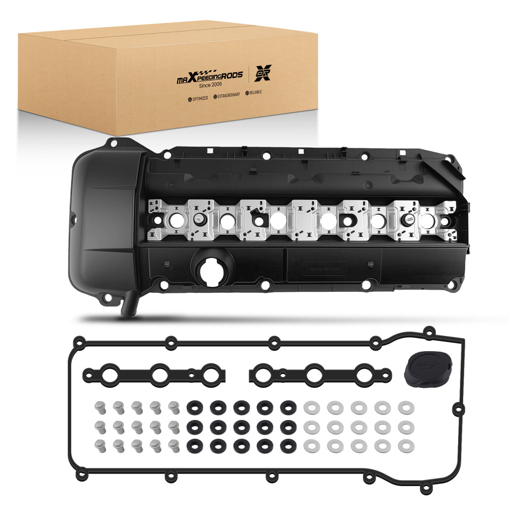 Engine Valve Cover w/ Gasket For E46 E39 E53 325xi 325i 330i 525I X5 11121432928