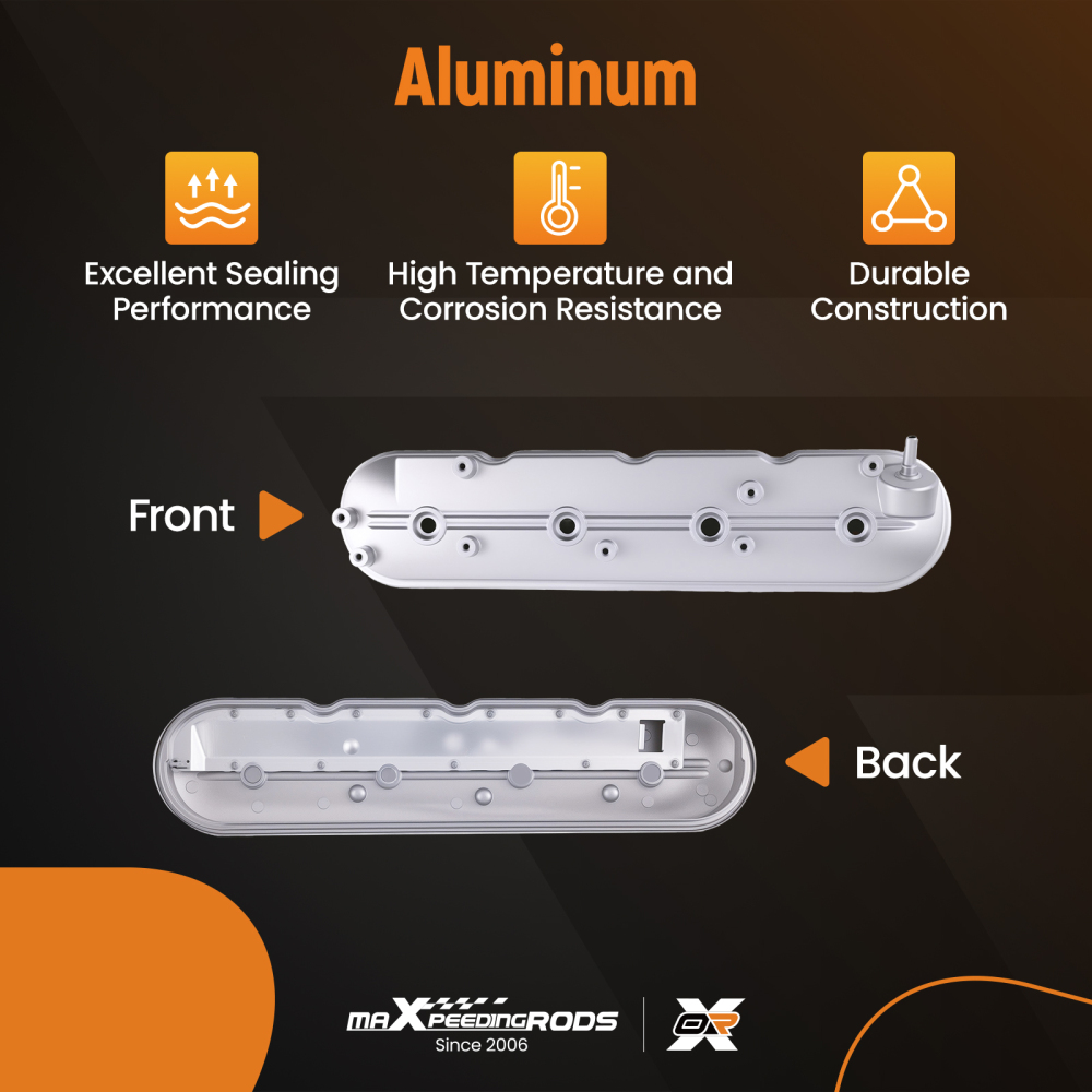 Engine Valve Cover w/ Gasket compatible for Chevy Silverado 2500 3500 2009-2016 264-969