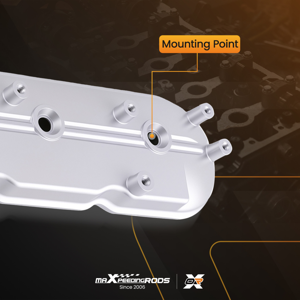 Engine Valve Cover w/ Gasket compatible for Chevy Silverado 2500 3500 2009-2016 264-969