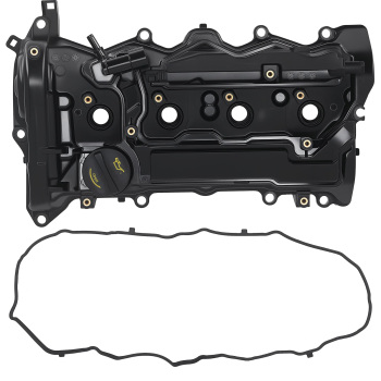 Engine Valve Cover W/ Gasket compatible for Honda Accord 2013-2017 CR-V 2015-19 L4 2.4L