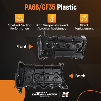 Engine Valve Cover w/ Gasket compatible for Honda Accord 2013-17 CR-V 15-19 12310RDFA01