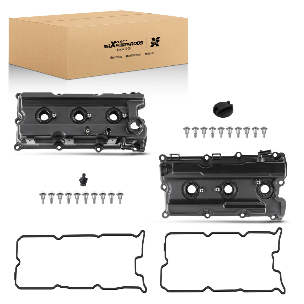 Compatible for NISSAN Frontier Pathfinder Xterra NV1500 2500 4.0L 05-17 Valve Cover Set