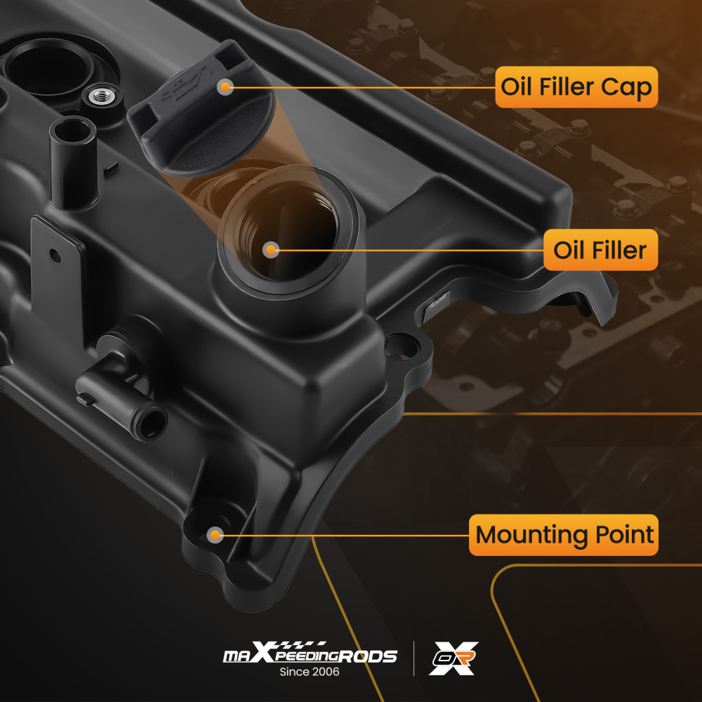 2005 - 2017 compatible for Nissan Frontier Pathfinder Xterra NV1500 2500 4.0L Valve Cover Set