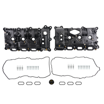 2* Valve Cover w/ Gasket compatible for Ford F-150 Expedition 3.5L V6 2017-2020 HL3Z-6582-G