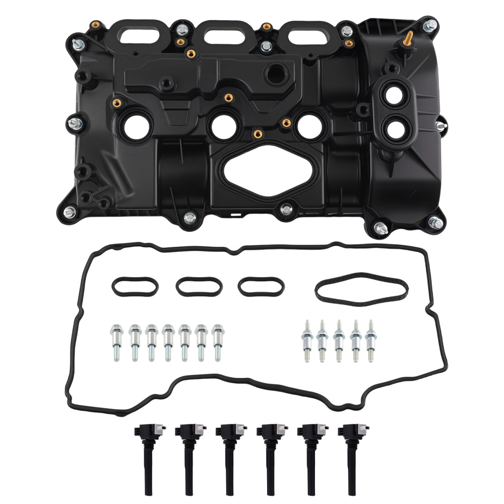 Engine Valve Cover6 Ignition Coils compatible for Ford F-150 3.5L V6 2017-2020
