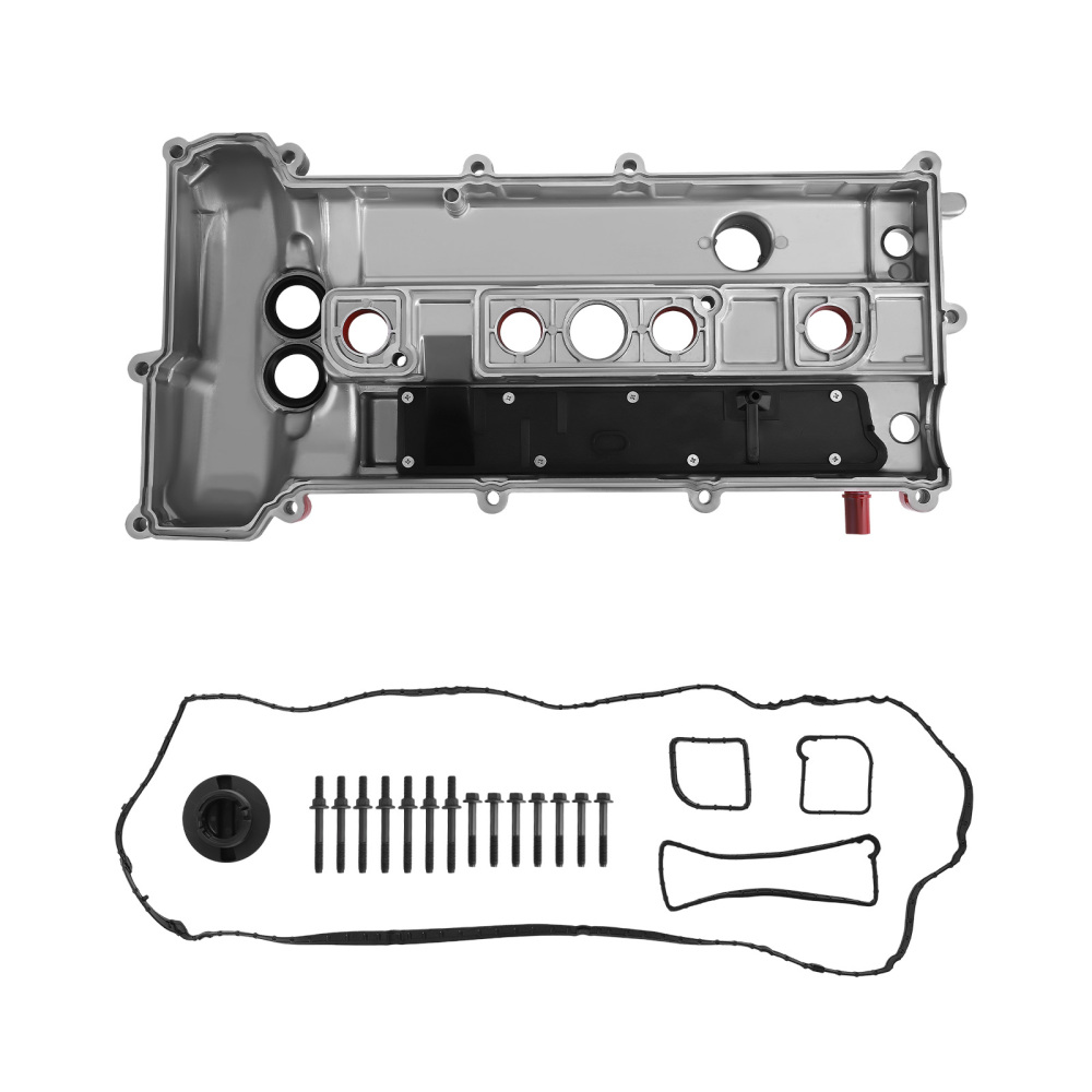 Aluminum Valve Cover4 Coils compatible for Ford Focus compatible for Mustang 2.0L 2012-2020
