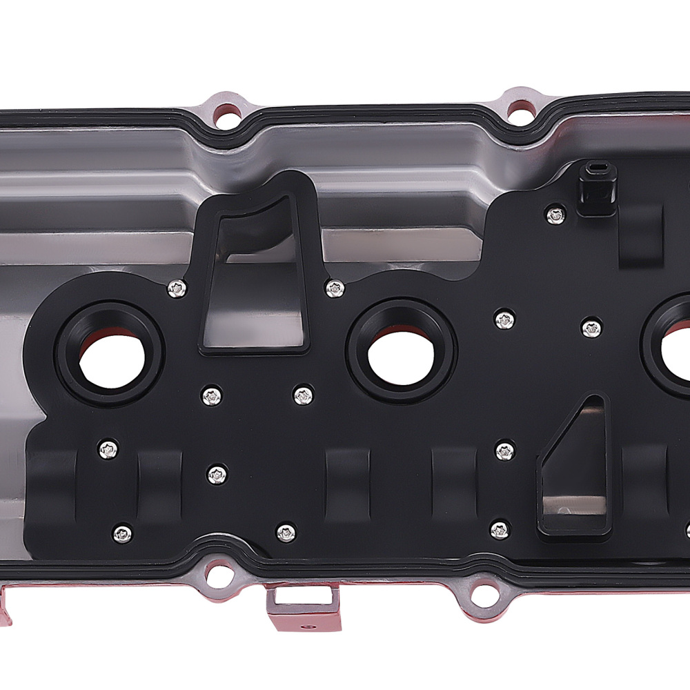 2x Aluminum Valve Cover w/ Gasket Kit compatible for Infiniti FX35 G35 M35 compatible for Nissan 350Z