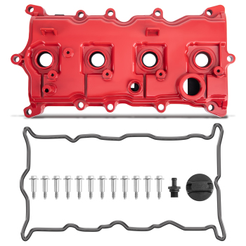 Upgrade Aluminum Valve Cover Set compatible for Nissan Altima Sentra SE-R 2.5L 2007-2012