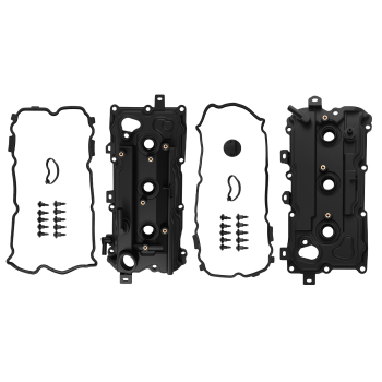 2x Valve Cover w/ Gasket & Oil Cap compatible for Nissan Altima Pathfinder 3.5L  2007-2014
