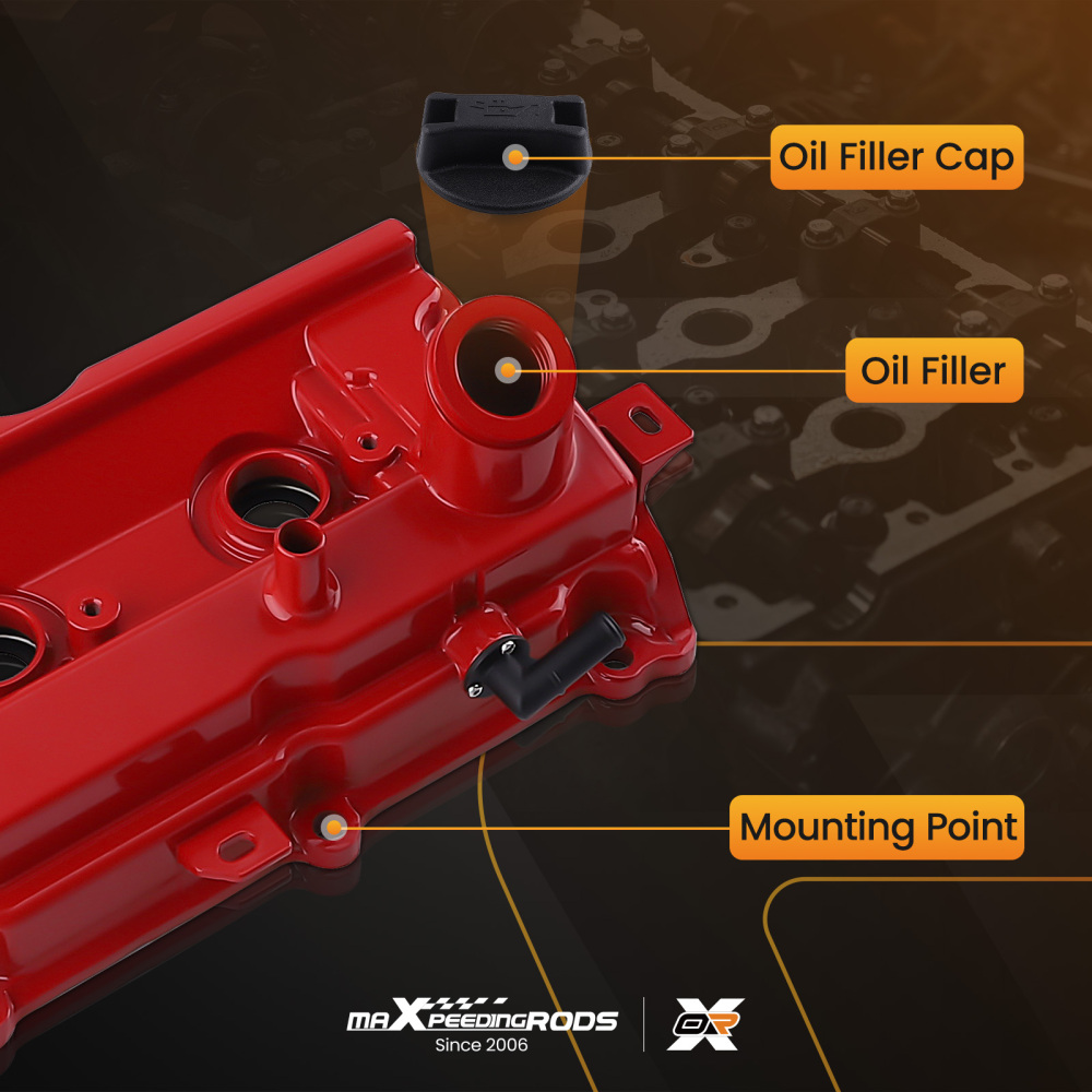 Aluminum Valve Cover ForInfiniti Q50 V6 3.5L 2014-2018 VQ35HR 13264-JK20A