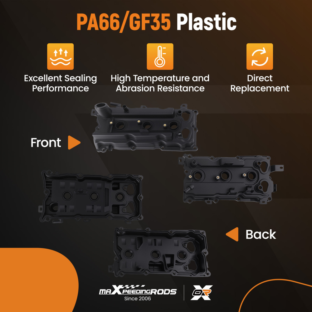 2pcs Valve Cover ForNissan 350Z V6 3.5L 2007-2009 13264JK20A , 13264JK20B