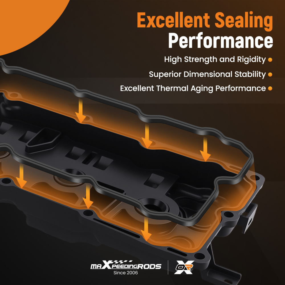 2pcs Valve Cover ForNissan 350Z V6 3.5L 2007-2009 13264JK20A , 13264JK20B