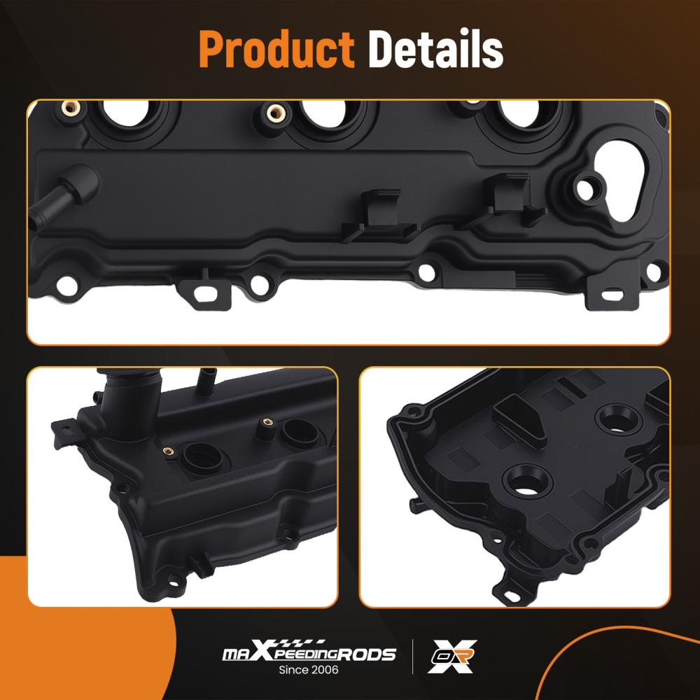 2pcs Valve Cover ForNissan 350Z V6 3.5L 2007-2009 13264JK20A , 13264JK20B