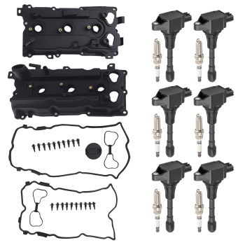 Engine Valve Cover Ignition Coil compatible for Infiniti EX35 FX35 compatible for Nissan 350Z 3.5L VQ35HR