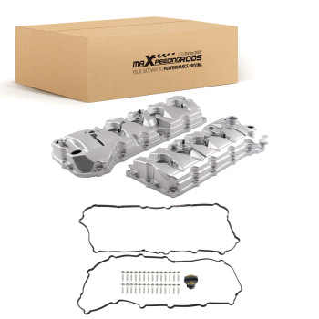 Aluminum Engine Valve Cover compatible for Ford 5.0L 5.2L 2011-2021 KR3Z-6582-D DOHC
