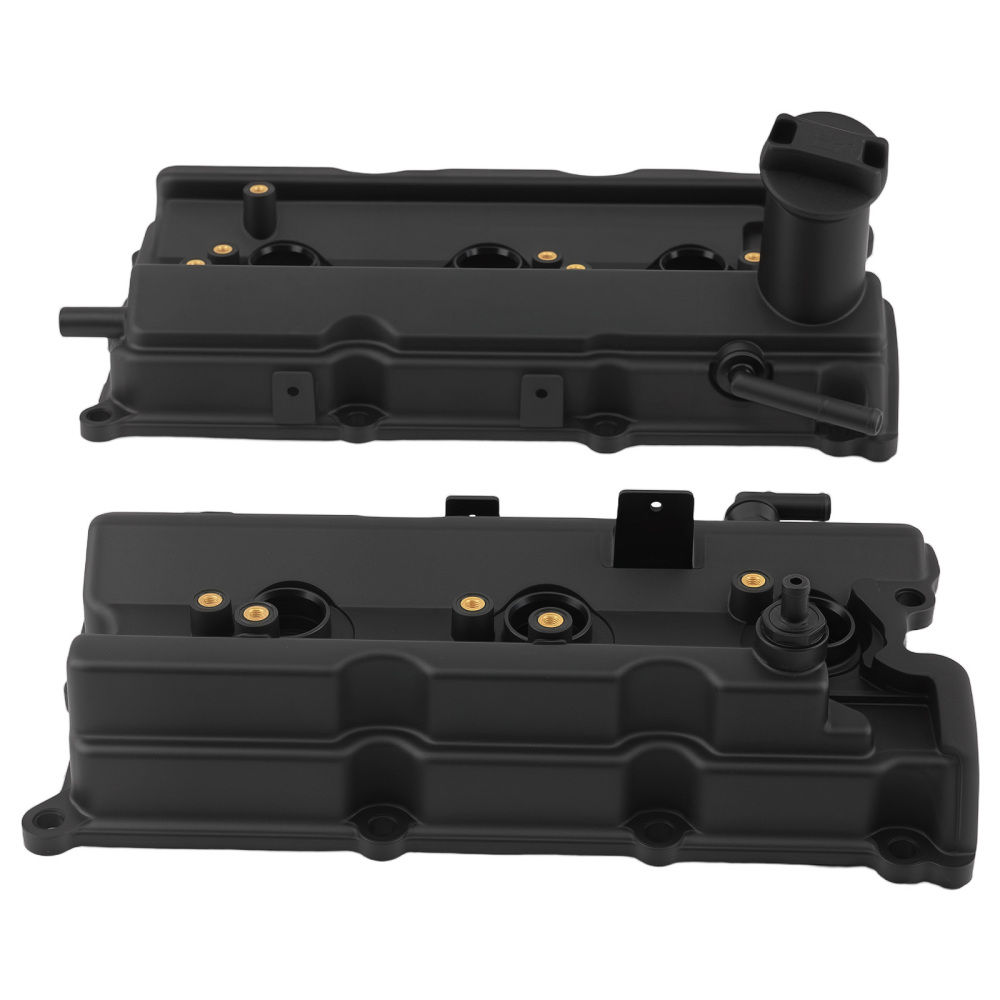2PCS Valve Cover Set w/ GasketCap for 03-07 compatible for Infiniti FX35 G35 M35 compatible for Nissan 350Z