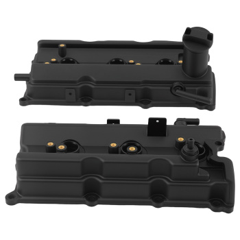 2PCS Valve Cover Set w/ GasketCap for 03-07 compatible for Infiniti FX35 G35 M35 compatible for Nissan 350Z