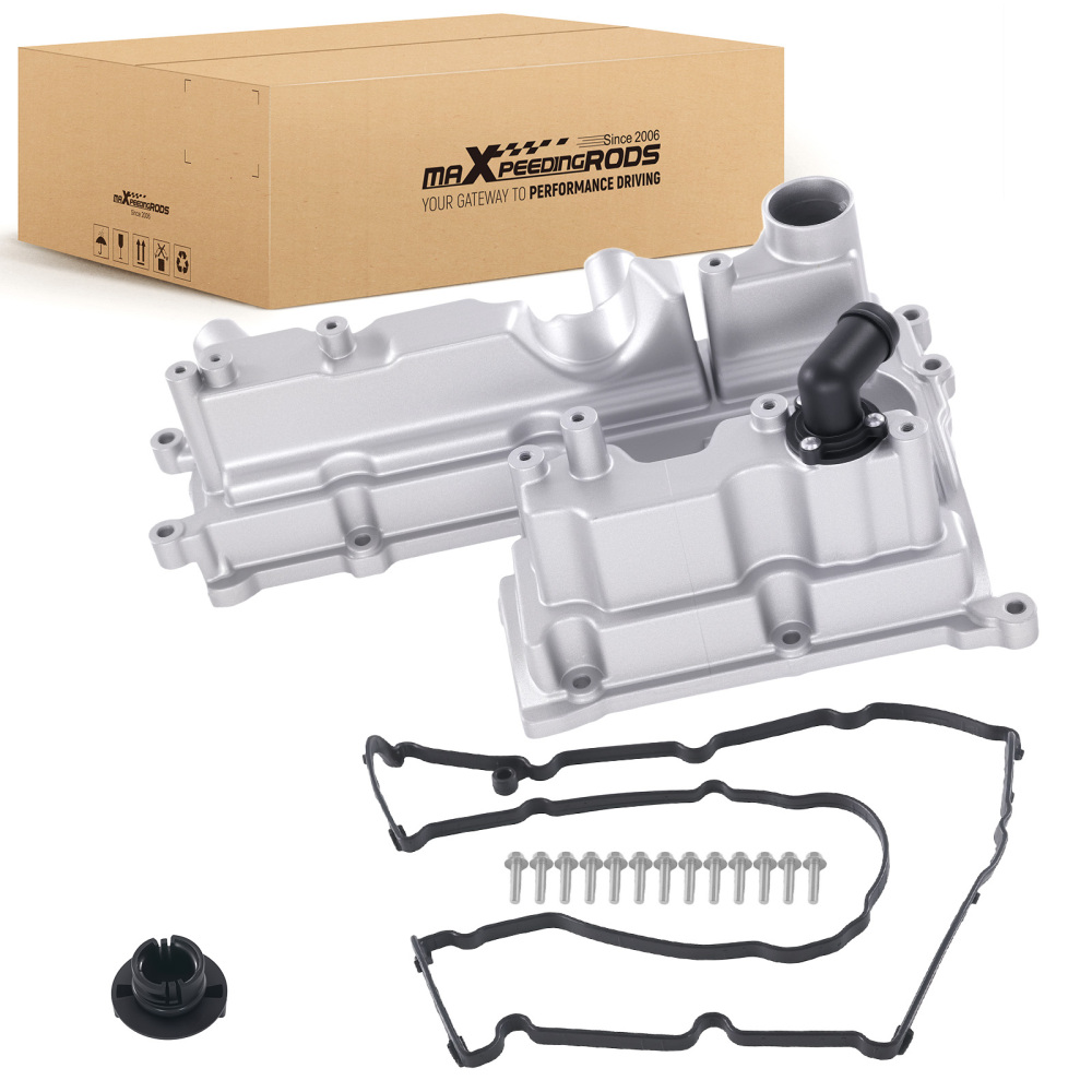 Aluminum Engine Valve Cover compatible for Ford Fiesta 1.6L 2014-19 BM5Z6582A