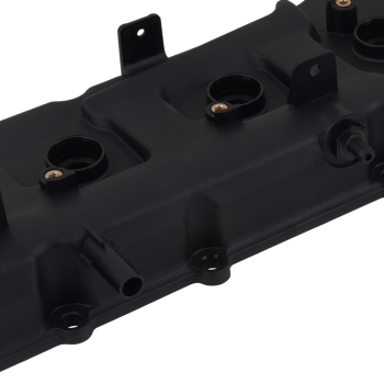 Black Engine Valve Cover compatible for Infiniti QX56 5.6L V8 13264-7S010 2004-2010