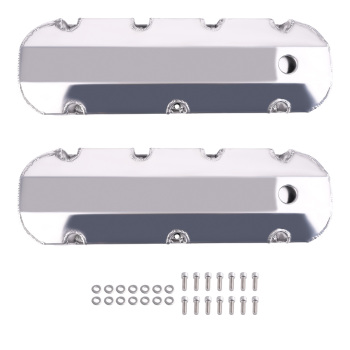 Fabricated Aluminum Tall Valve Covers For Big Block compatible for Chevy 396, 402, 427