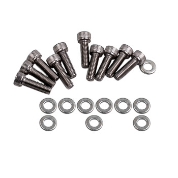 Compatible for Ford FE BBF 352 360 427 428 TALL Fabricated ALUMINUM Valve Covers Bolts