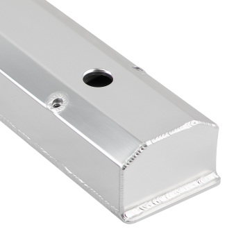 For Small Block compatible for Chevy-SATIN Fabricated Aluminum Valve Covers 58-86 SBC 283 302