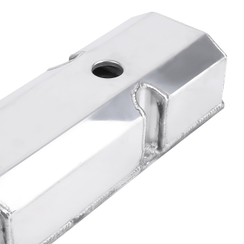 2pc Fabricated Aluminum Tall Valve Covers For Small Block compatible for Chevy 283 305