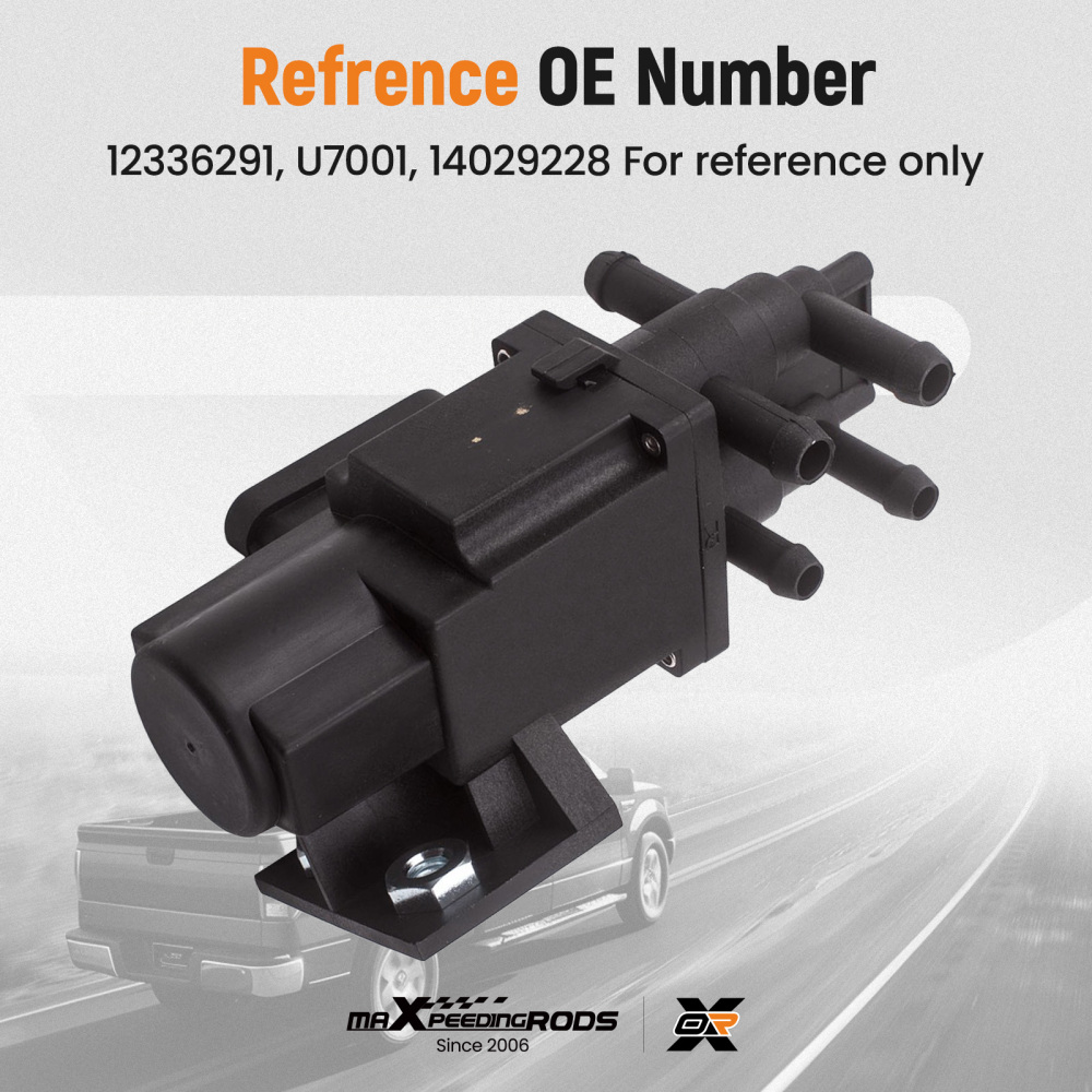 6 Port Fuel Gas Dual Tank Selector Valve compatible for Chevy compatible for Dodge Ford GMC Truck U7001