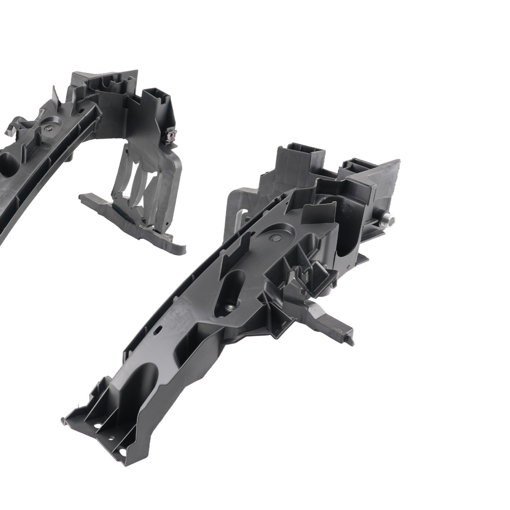 Pair Headlight Bracket compatible for Audi Q5 2009-2012 Holder Mount +Plate Panel Retainer