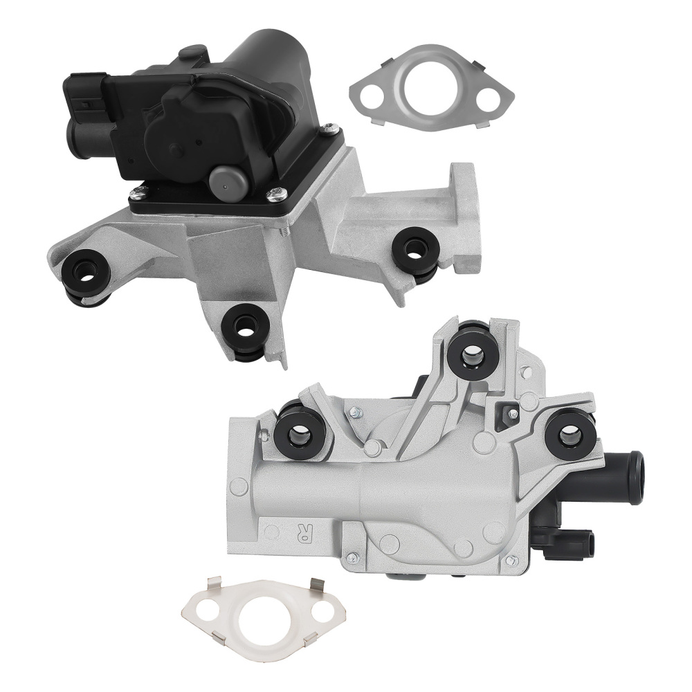 Secondary Air Control Valve Pair compatible for Toyota Tundra Sequoia GX460 10-13