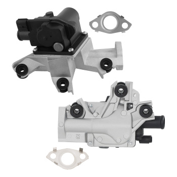 Secondary Air Control Valve Pair compatible for Toyota Tundra Sequoia GX460 10-13