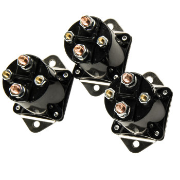 5 pezzi 36V Solenoide Per Club Car 1976-1998 compatibile per Golf Carts 8016 4 Terminali nuovo