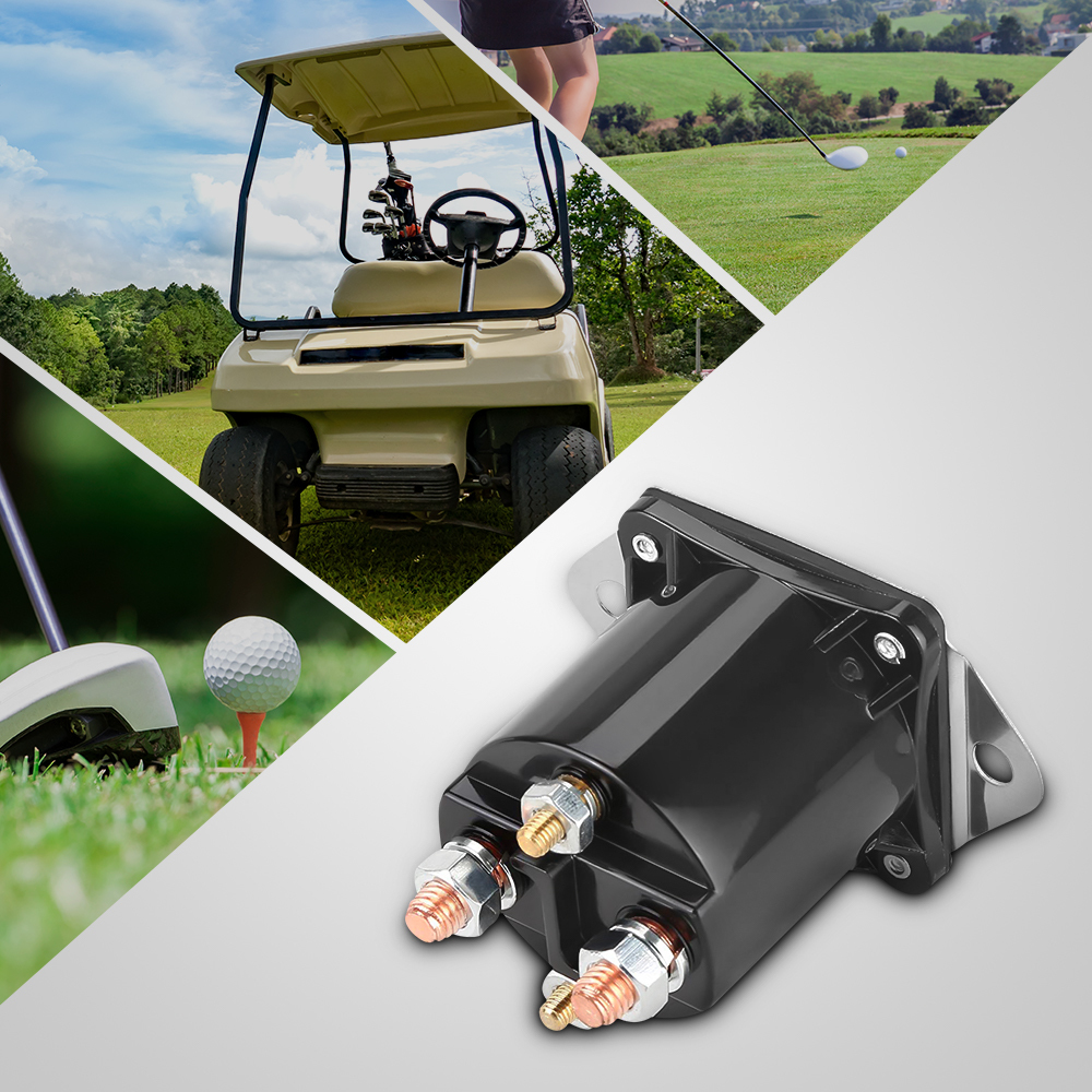 For 8016 Club Car compatible for DS Golf Cart Part 36 Volt 36V Solenoid 1976 - 1998 4 Terminal