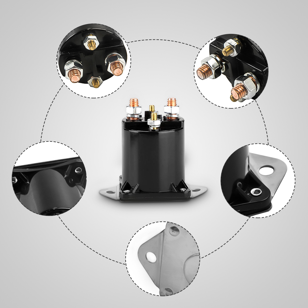 For 8016 Club Car compatible for DS Golf Cart Part 36 Volt 36V Solenoid 1976 - 1998 4 Terminal