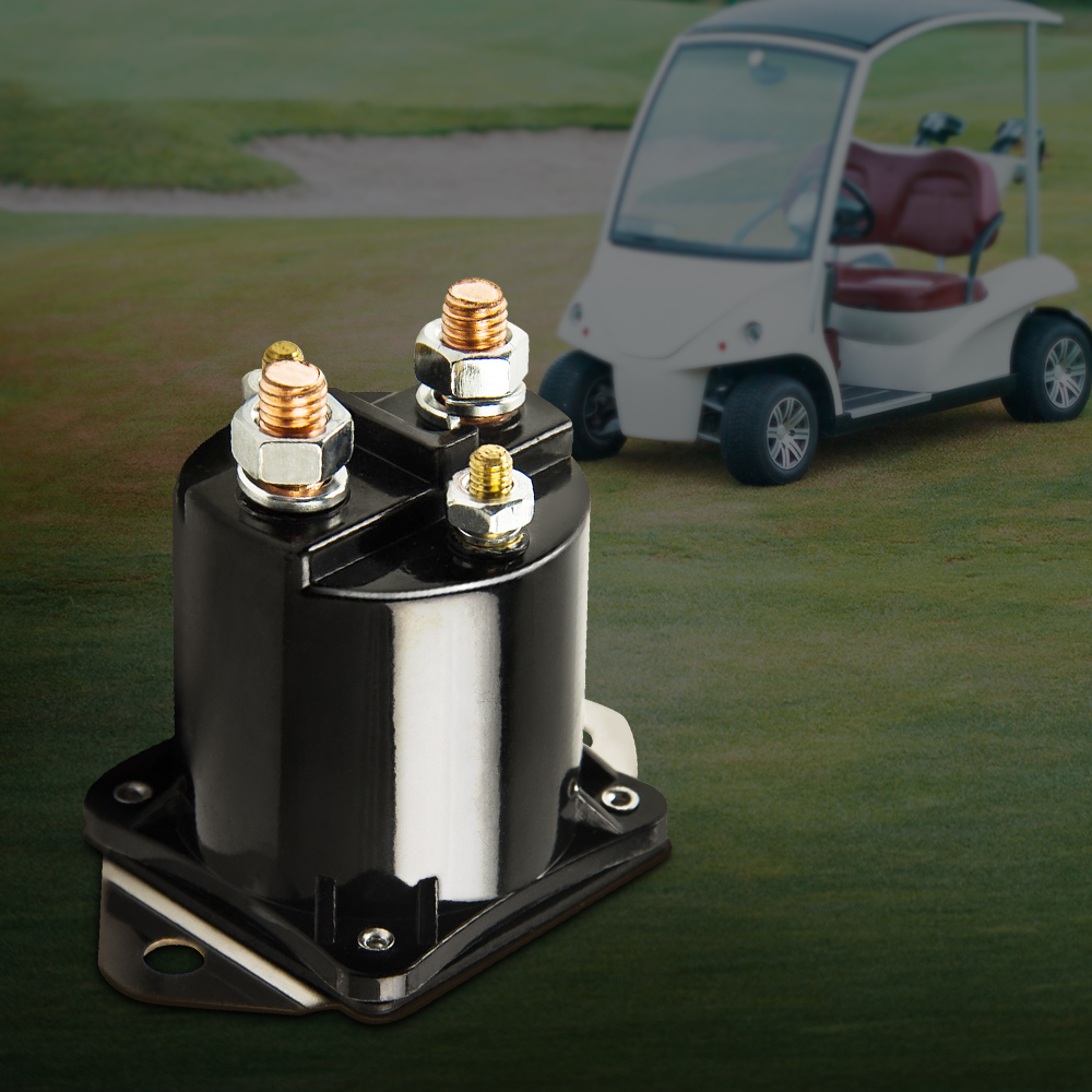 For 8016 Club Car compatible for DS Golf Cart Part 36 Volt 36V Solenoid 1976 - 1998 4 Terminal