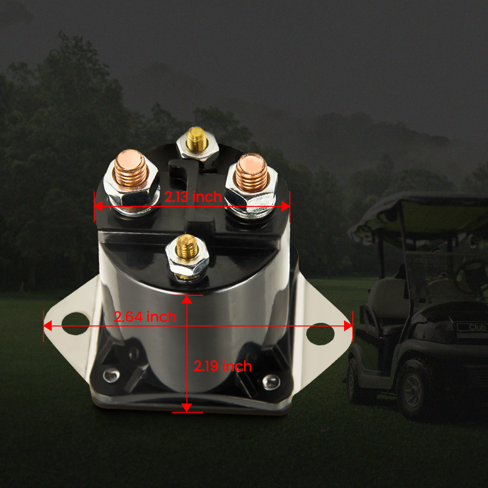 For 8016 Club Car compatible for DS Golf Cart Part 36 Volt 36V Solenoid 1976 - 1998 4 Terminal