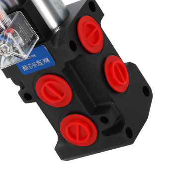 Hydraulic Solenoid Selector/Diverter Valve 13 GPM 12v DC 10 SAE 6 Ports