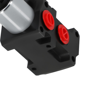 Hydraulic Solenoid Selector/Diverter Valve 13 GPM 12v DC 10 SAE 6 Ports