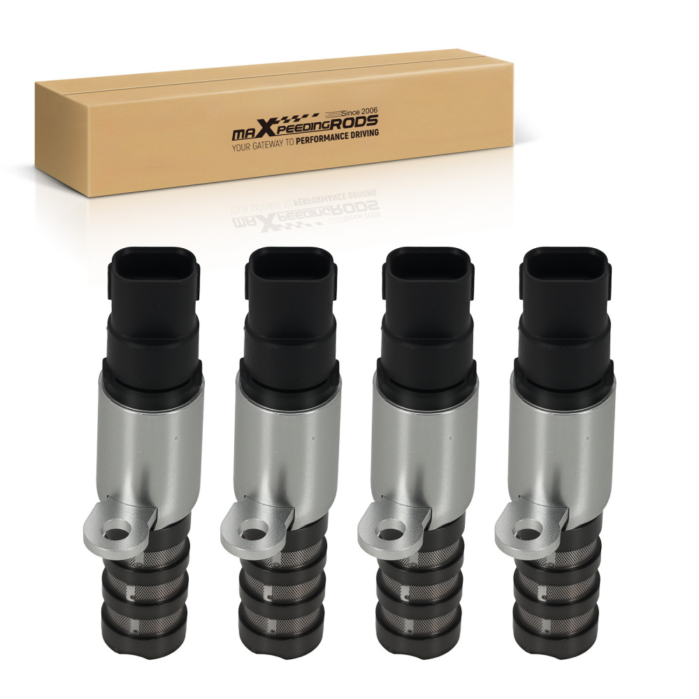 4pcs Camshaft Solenoid compatible for Ford Expedition 2018-2024 HL3Z6279B Stainless