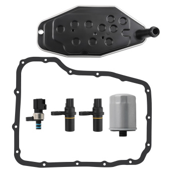 Transmission Sensors W/ 4WD Filter Pan Gasket compatible for Dodge Jeep 45RFE 545RFE 65RFE