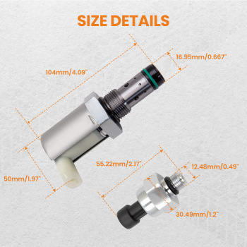 ICP amp; IPR compatible pour Ford International 6.0L Fuel Injection Pressure Regulatoramp;Sensor