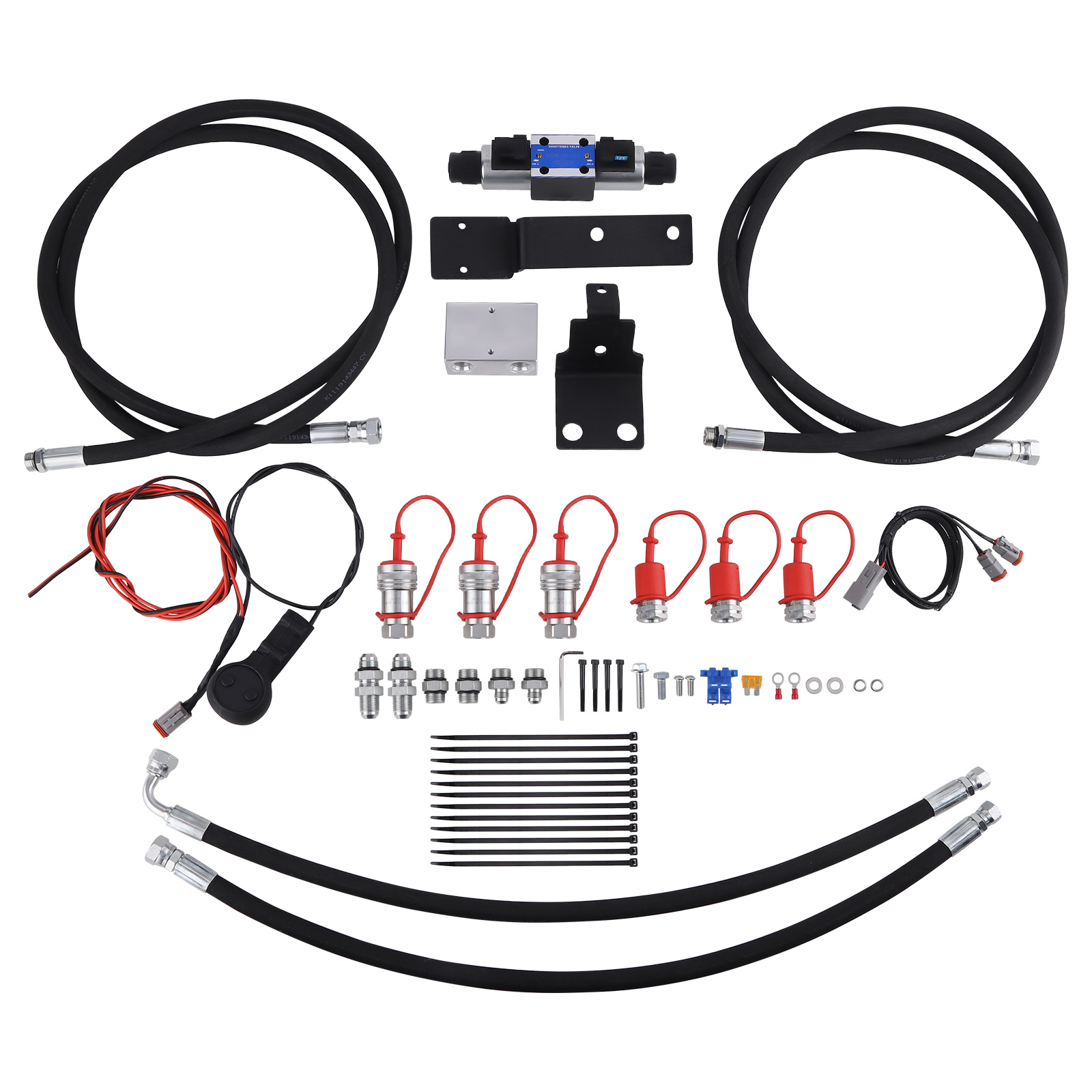 Third Function Valve Kit compatible for Kubota MX4800 MX5200 MX5800 Tractors LA1065 Loader