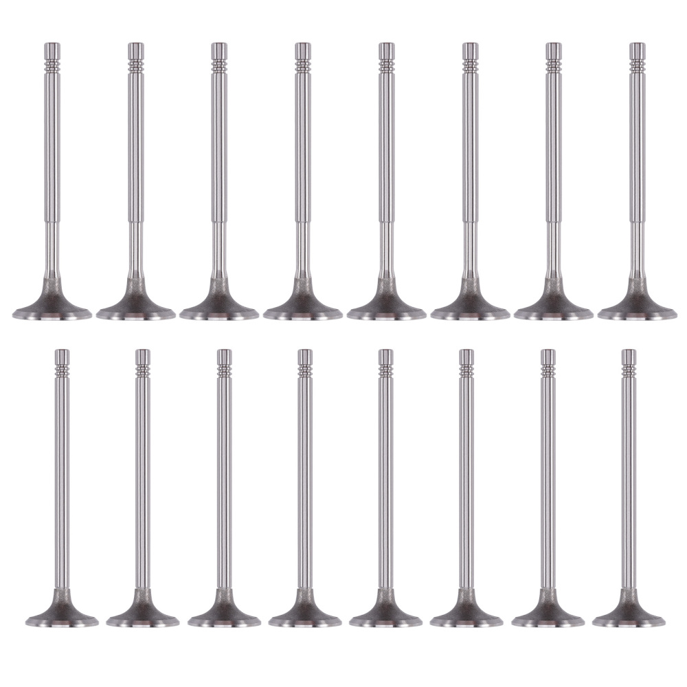 16 Valves Exhaust Valve 036109601AD compatible for VW AUDI 1.4 1.6 16V compatible for Golf A3 Lupo Pol