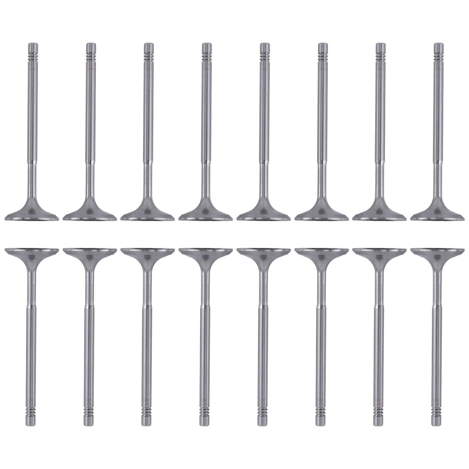 8x Intake Valves + 8x Exhaust Valves compatible for Mercedes Benz C204 S204 W204 2007-2014-image-VAL-W212-16-V2