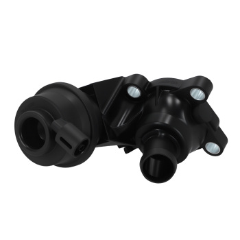 Advanced Thermostat Assembly compatible for Audi A6 A7 compatible for VW Touareg 12-16 059121737AM Black