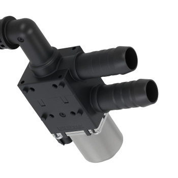 Black Cooling Control Valve compatible for Ford Escape Transit Connect 13-19 CV6Z-8C605-T