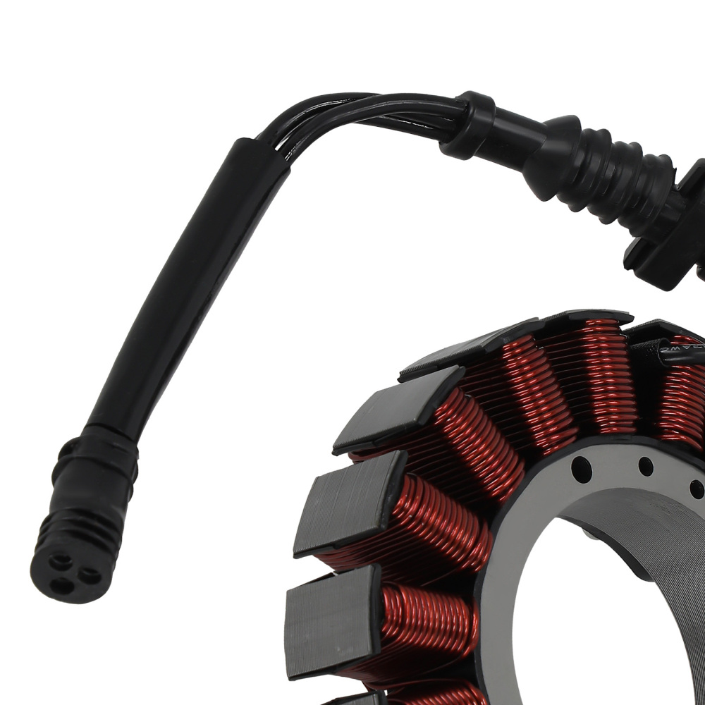 Stator compatible for Harley FLS Softail Dyna FatBoy Softail Slim 30017-08/A 12V 2008-2017